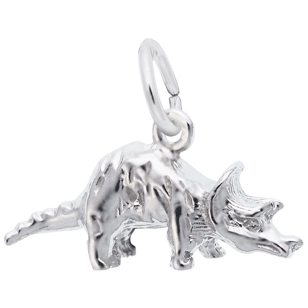 Triceratops Charm