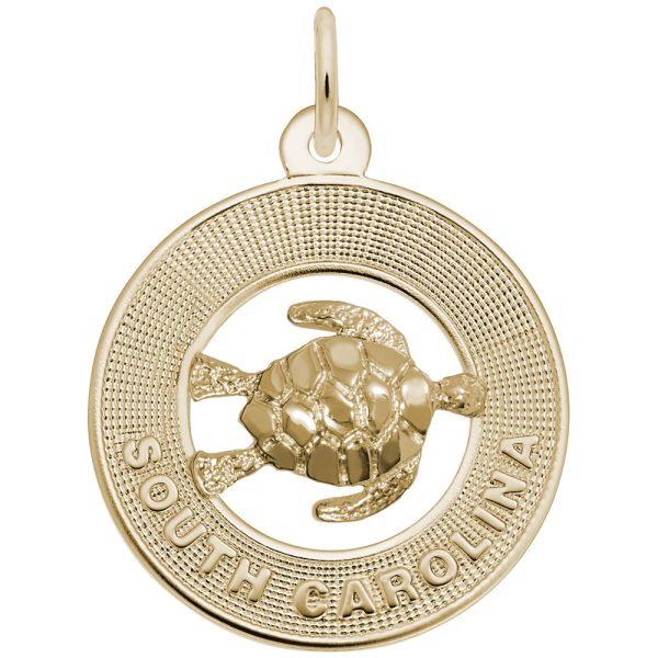 South Carolina Sea Turtle Charm