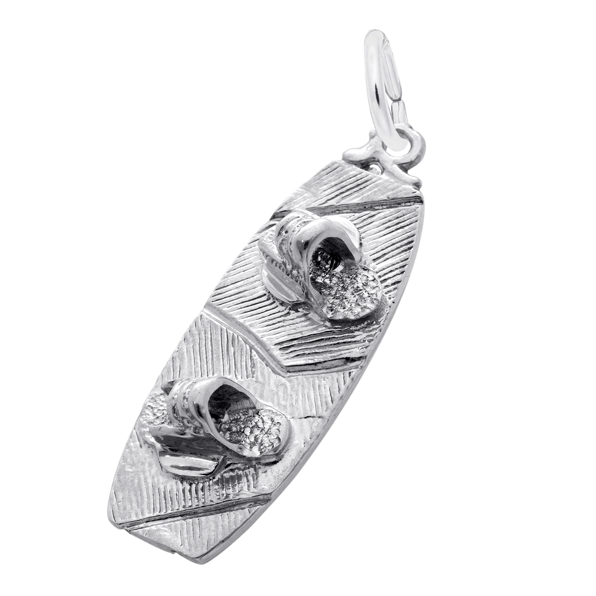 Wakeboard Charm-Silver