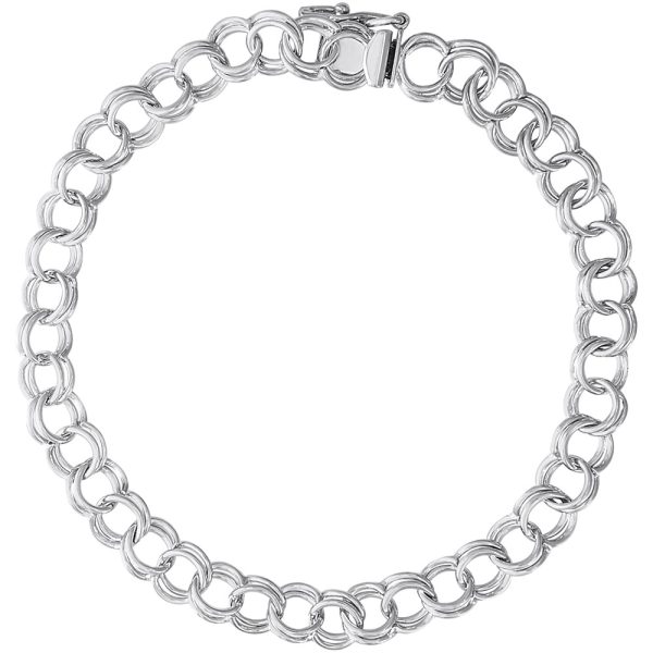 Double Link Curb Classic Bracelet