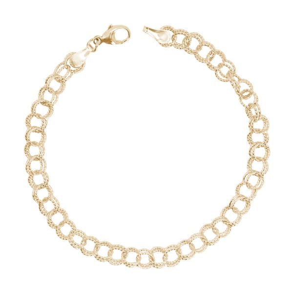 Twisted Double Link Curb Classic Bracelet