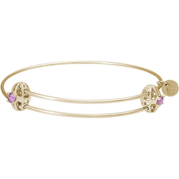 Graceful Bangle Bracelet - February