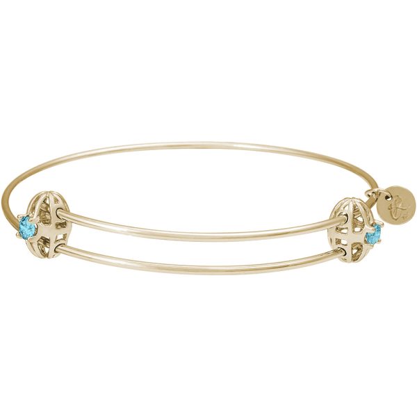 Graceful Bangle Bracelet - March