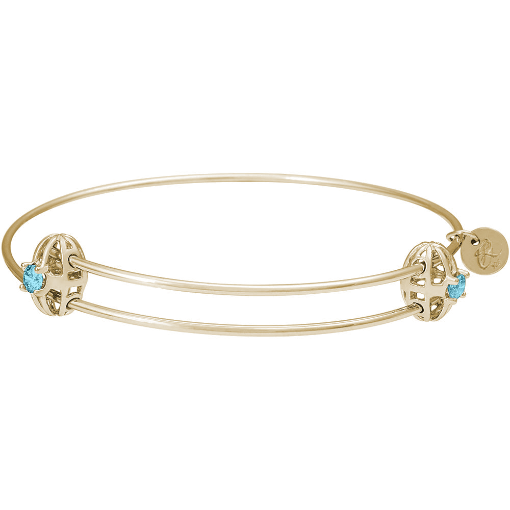 Graceful Bangle Bracelet - March - Image 1