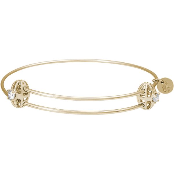 Graceful Bangle Bracelet - April