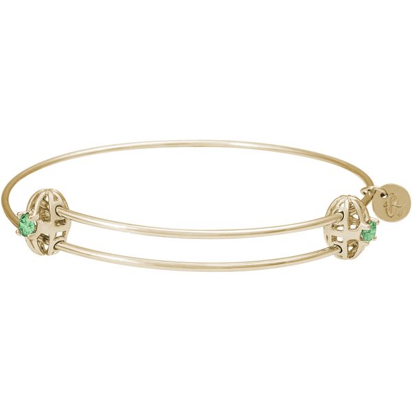 Graceful Bangle Bracelet - August