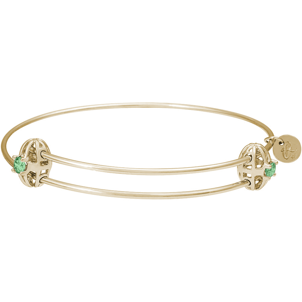 Graceful Bangle Bracelet - August - Image 1
