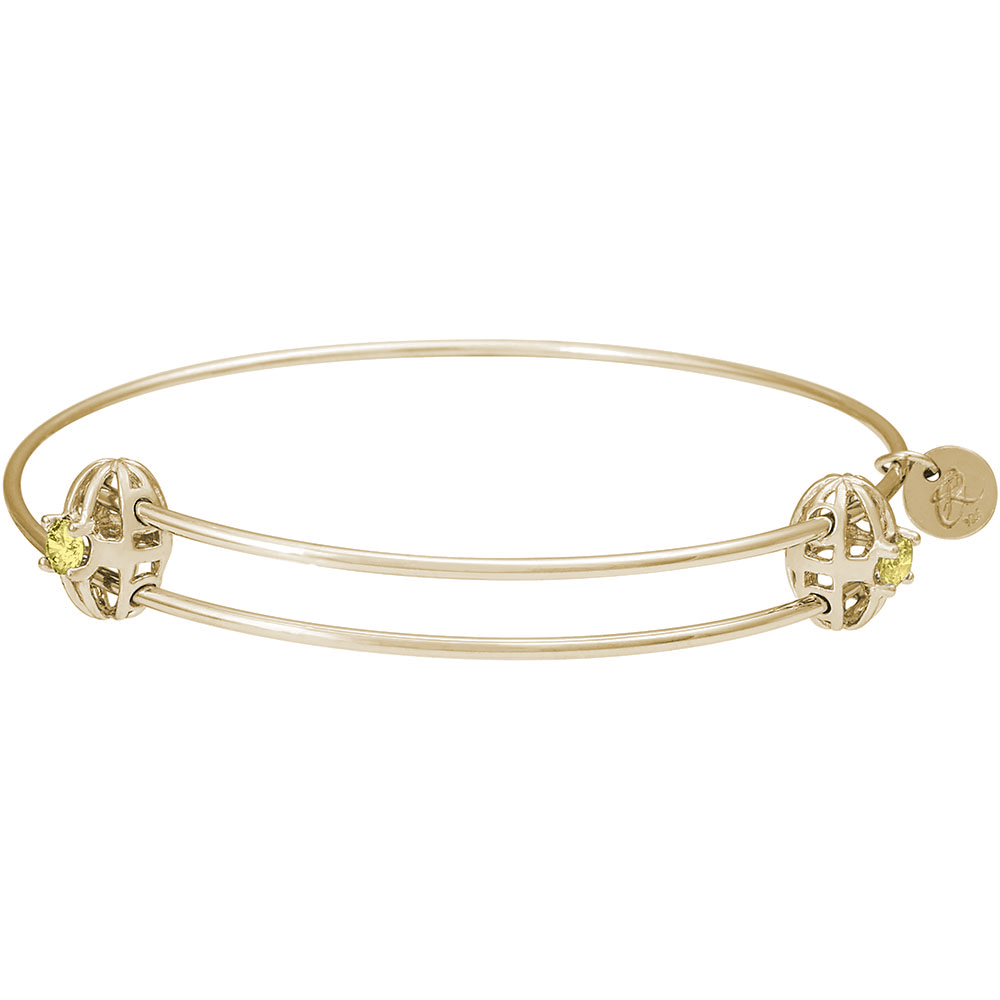 Graceful Bangle Bracelet - November - Image 1
