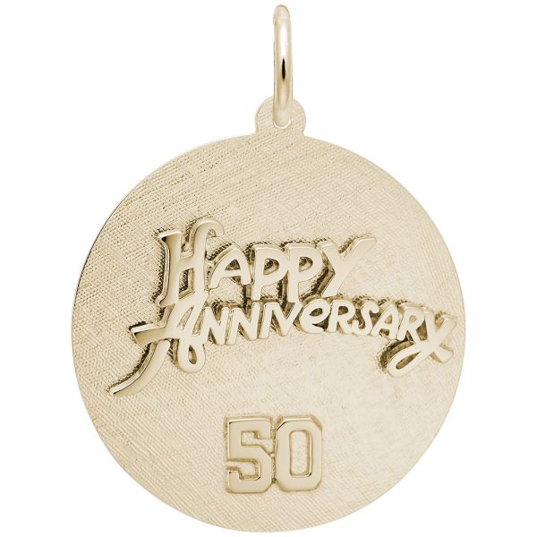 Fiftieth Anniversary Disc Charm