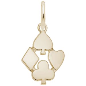 Playing Card Suits Charm
