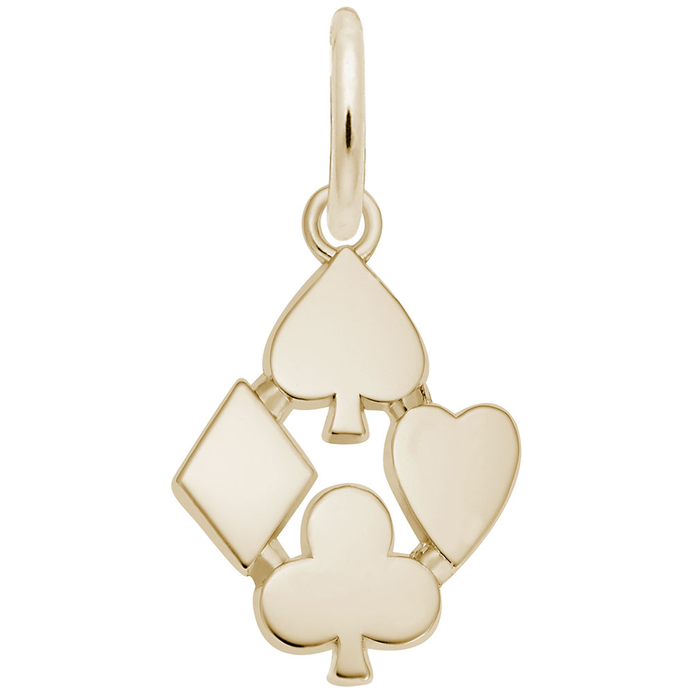 Playing Card Suits Charm - Image 1
