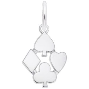Playing Card Suits Charm