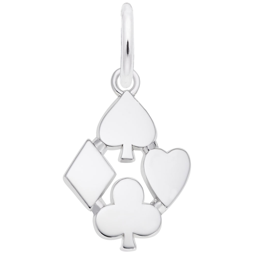 Playing Card Suits Charm