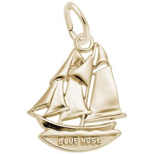 Blue Nose Nova Scotia Ship Charm