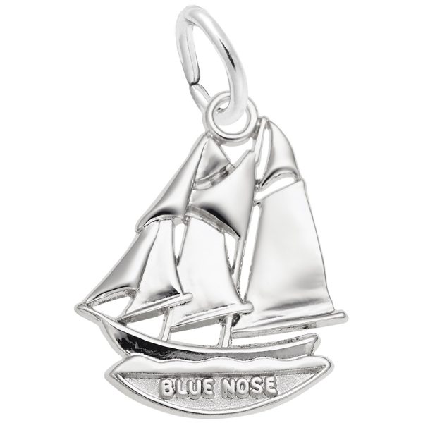 Blue Nose Nova Scotia Ship Charm
