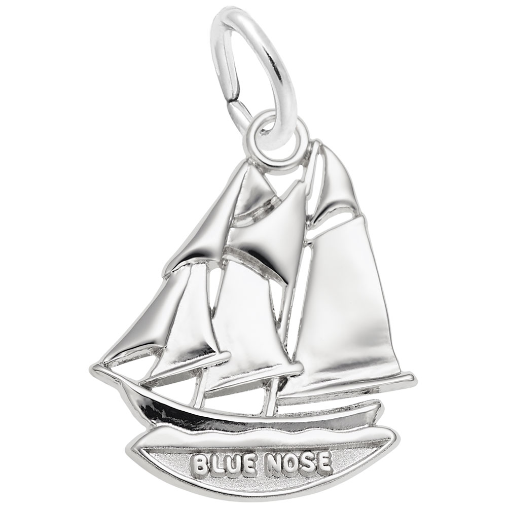 Blue Nose Nova Scotia Ship Charm