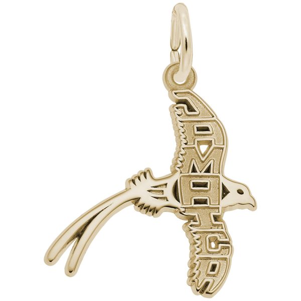 Jamaica Longtail Bird Charm