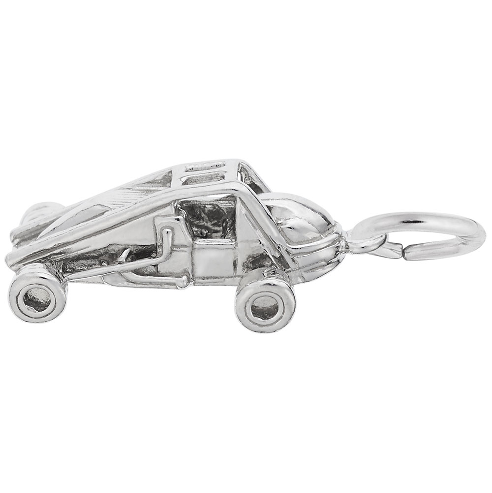 Non-Winged Sprint Car Charm