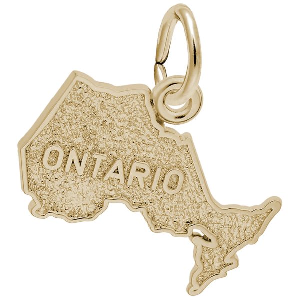 Ontario Map Charm