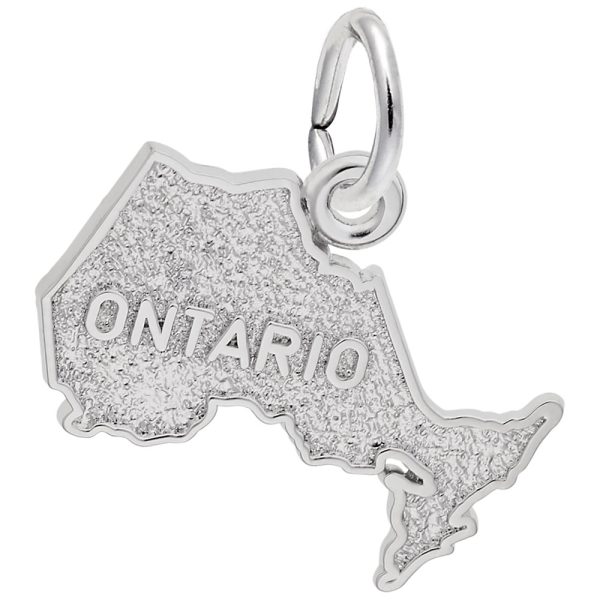Ontario Map Charm