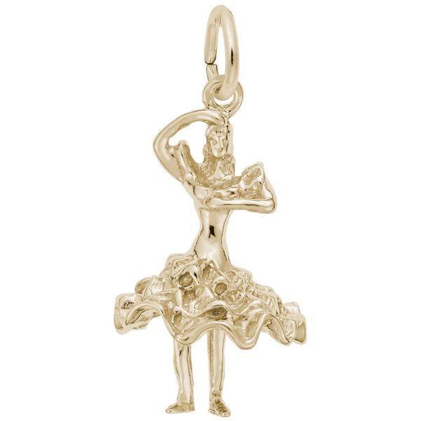 Flamenco Dancer Charm