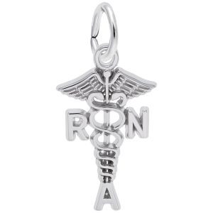 Registered Nursing Assistant Caduceus Charm