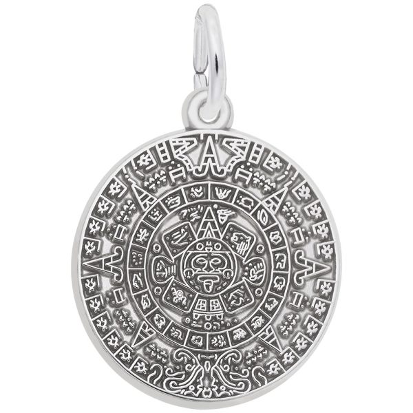 Aztec Sun Charm