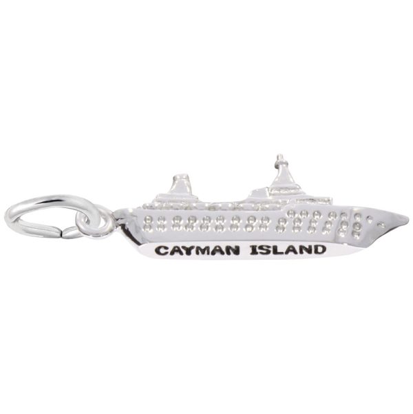 Cayman Island Cruise Ship 3D Charm