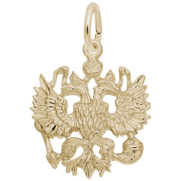 Russian Eagle Charm