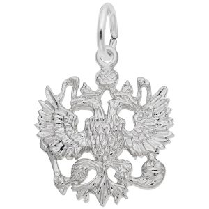Russian Eagle Charm
