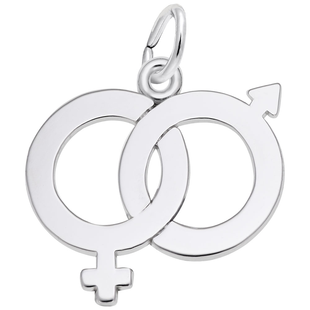 Male & Female Symbol Charm