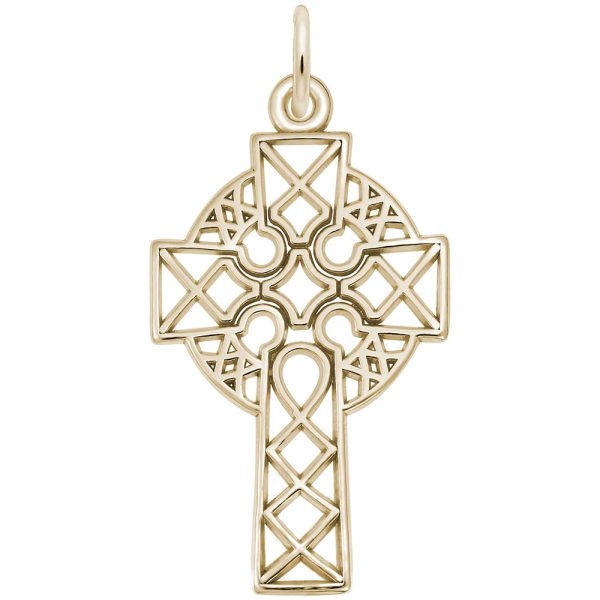 Ornate Celtic Cross Charm