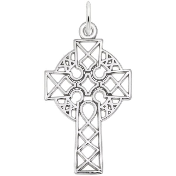 Ornate Celtic Cross Charm