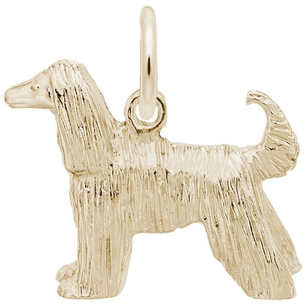 Afghan Dog Charm