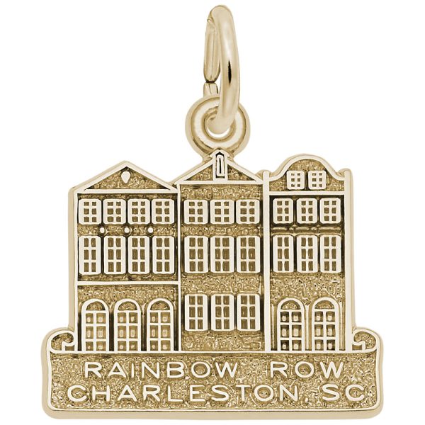 Rainbow Row Houses Charm