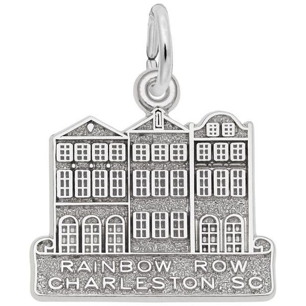 Rainbow Row Houses Charm