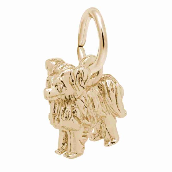 Papilon Dog Charm