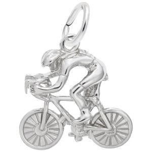 Racing Cyclist Charm
