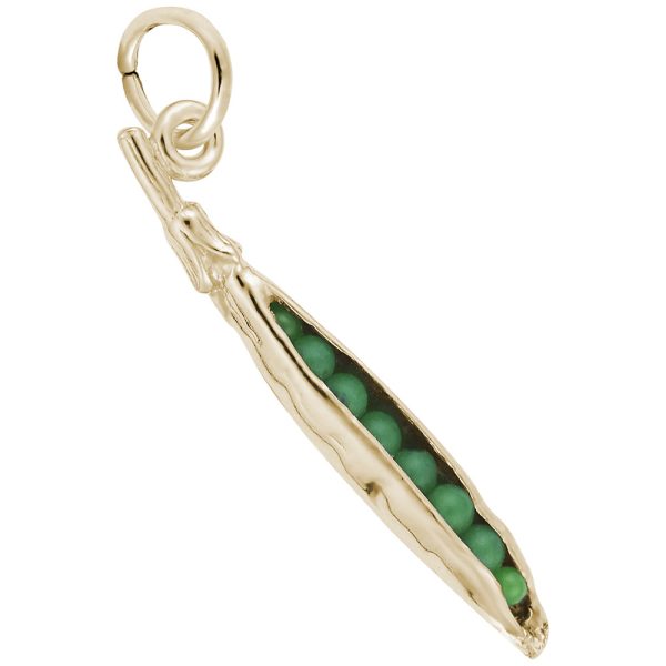 Pea Pod Charm
