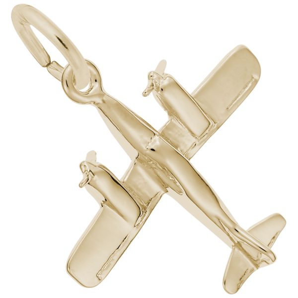 Piper Aztec Plane Charm