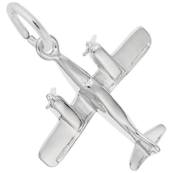 Piper Aztec Plane Charm