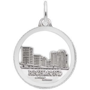 Richmond Skyline Disc Charm