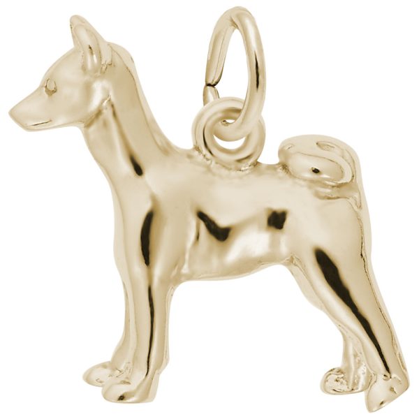 Basenji Dog Charm