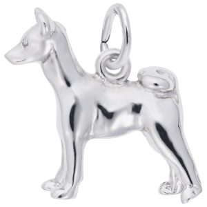 Basenji Dog Charm