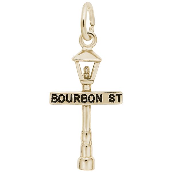 Bourbon Street Lamp Post Charm