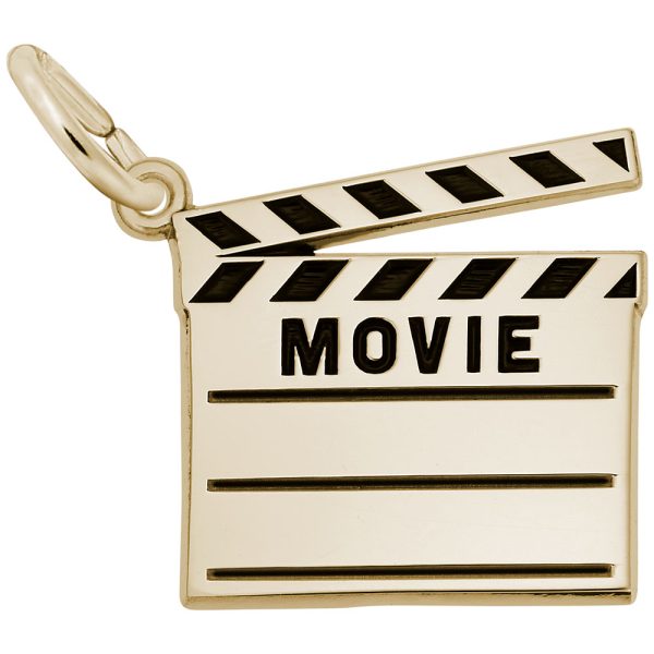 Movie Clap Board Charm