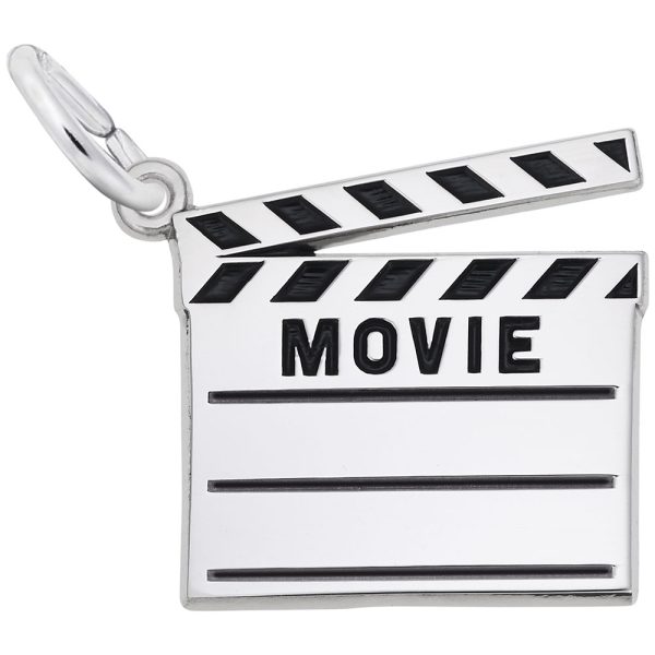 Movie Clap Board Charm