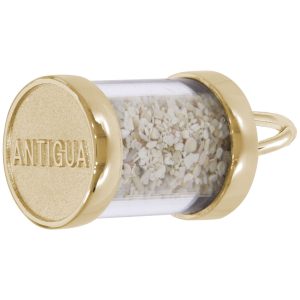 Island Sand Capsule Charm