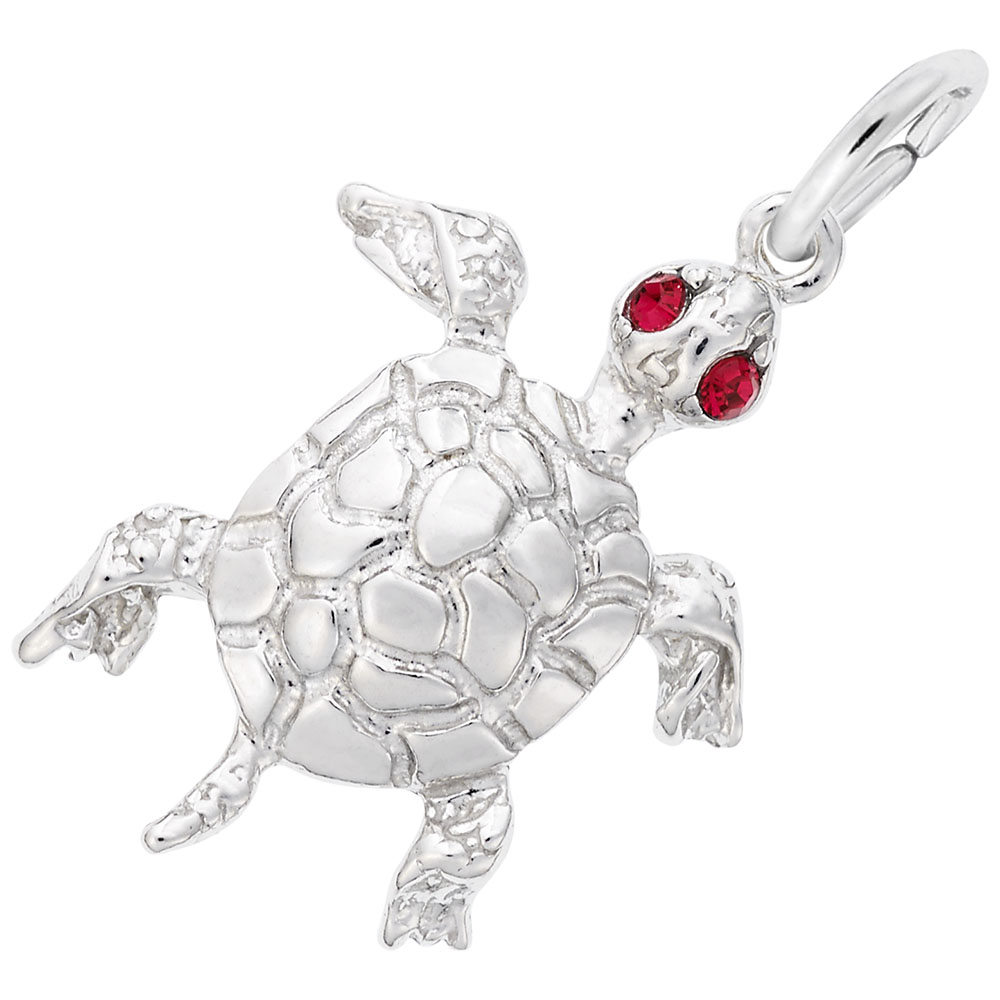 Turtle with Stones Charm