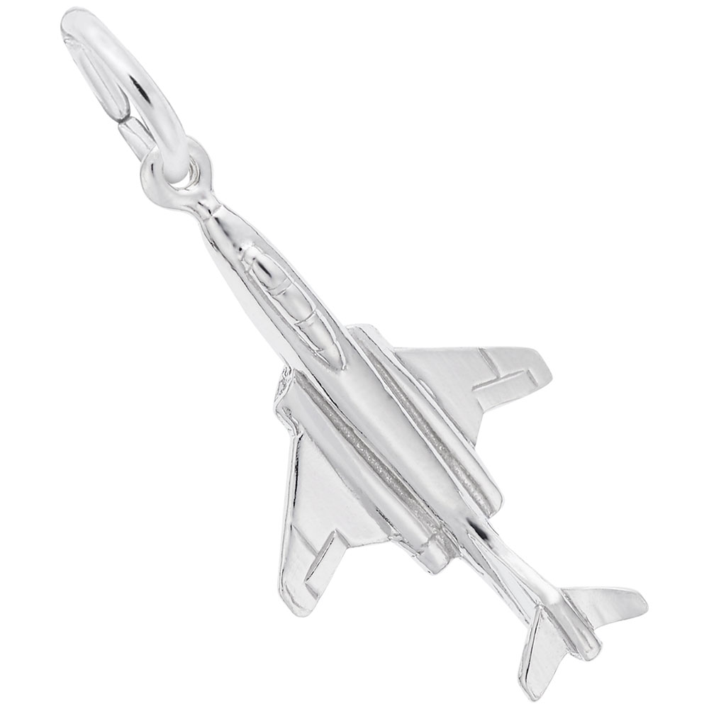F11 Jet Plane Charm